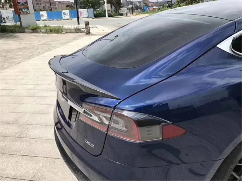 New! For Tesla Model S 2016 2017 2018 2019 2020 Real Carbon Fiber Bumper Front Lip Rear Diffuser Side Skirts Spoiler Body kit
