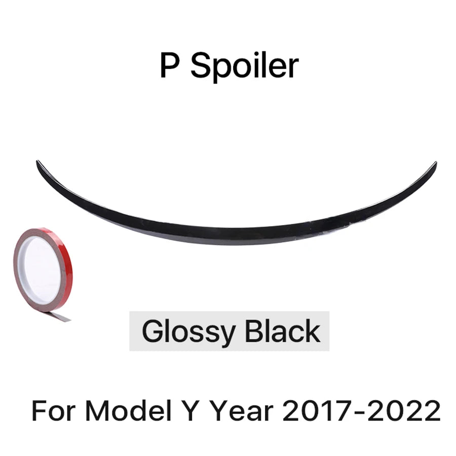Carbon Fiber Body Kit Rear Spoiler Diffuser Side Skirt Front Bumper Lip Accessories For Tesla Model 3 Y 2018 2019 2016-2022