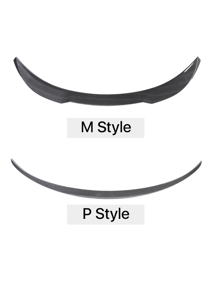 Carbon Fiber Body Kit Rear Spoiler Diffuser Side Skirt Front Bumper Lip Accessories For Tesla Model 3 Y 2018 2019 2016-2022