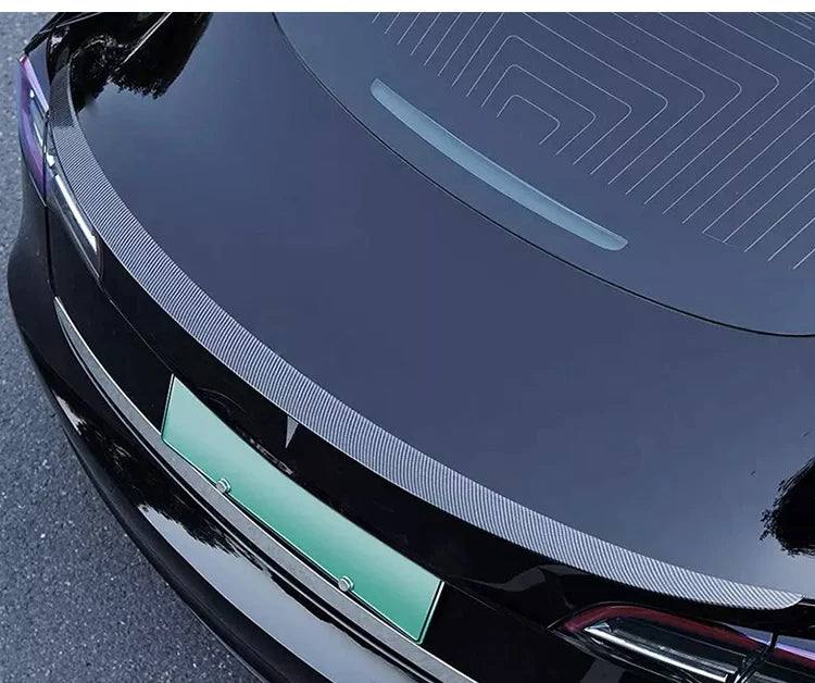 Carbon Fiber Body Kit Rear Spoiler Diffuser Side Skirt Front Bumper Lip Accessories For Tesla Model 3 Y 2018 2019 2016-2022