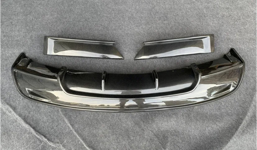 New! For Tesla Model S 2016 2017 2018 2019 2020 Real Carbon Fiber Bumper Front Lip Rear Diffuser Side Skirts Spoiler Body kit