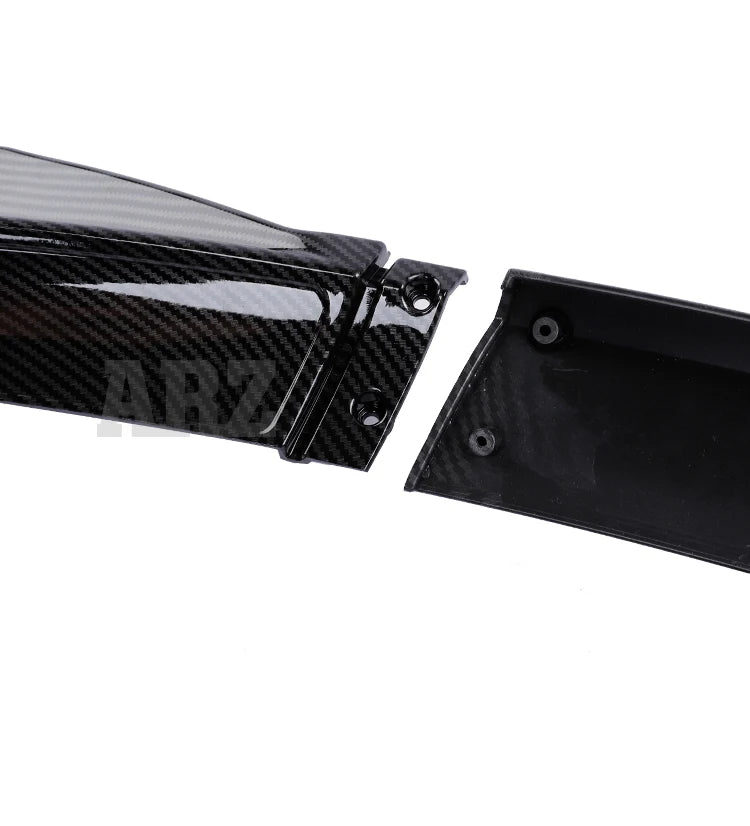 Carbon Fiber Body Kit Rear Spoiler Diffuser Side Skirt Front Bumper Lip Accessories For Tesla Model 3 Y 2018 2019 2016-2022