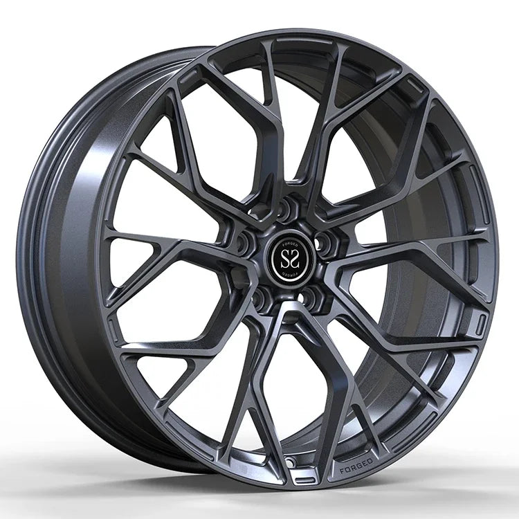 CustomCustom Size Color 5 Holes 17" 18" Black Machine Aluminum Alloy Wheels Rims For Car Golf GTI