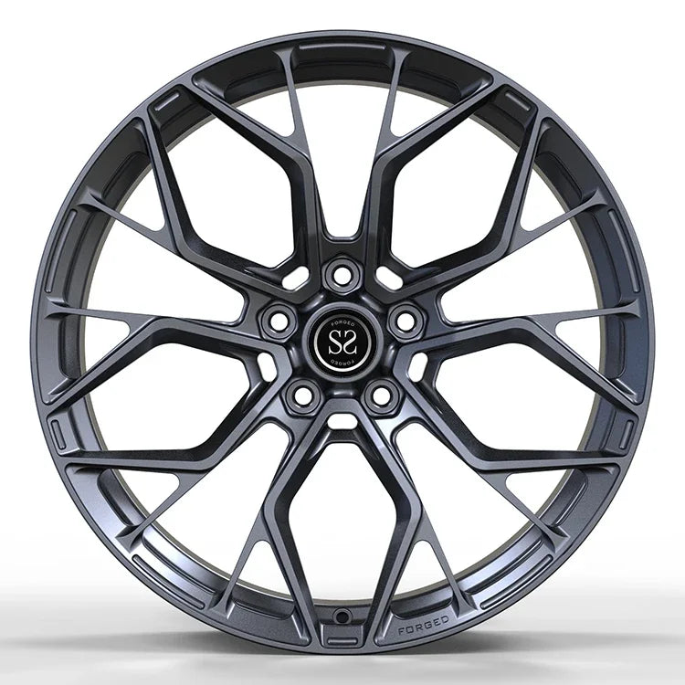 CustomCustom Size Color 5 Holes 17" 18" Black Machine Aluminum Alloy Wheels Rims For Car Golf GTI