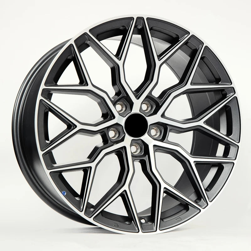 13 14 15 16 17 18 19 20 21 22 inch gloss black face car alloy wheels 5x100 5x105 5x108 5x112 5x114.3 5x120