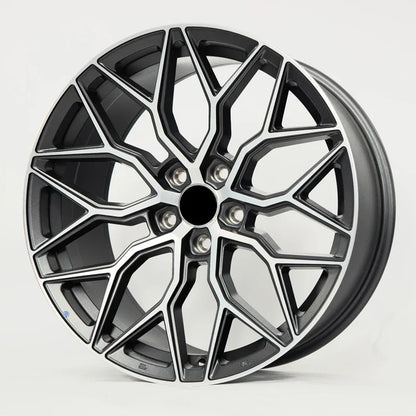 13 14 15 16 17 18 19 20 21 22 inch gloss black face car alloy wheels 5x100 5x105 5x108 5x112 5x114.3 5x120