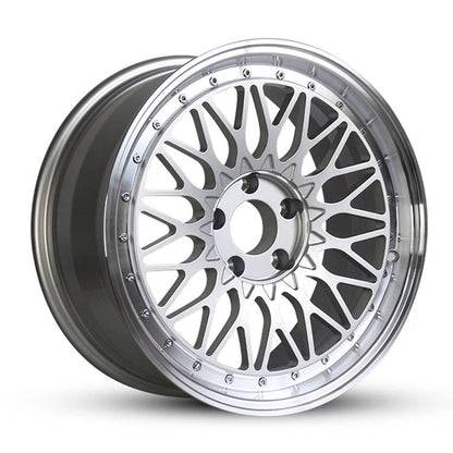 1 pc Luxury Mesh Design Forged Alloy Wheels 17 18 19 Inch 1piece 5*112 5X120 Glod Polish Lip Car Rims For BMW G20 E46 Bbs Wheels