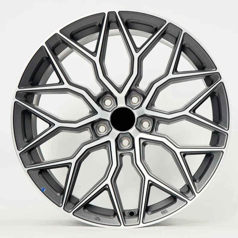 13 14 15 16 17 18 19 20 21 22 inch gloss black face car alloy wheels 5x100 5x105 5x108 5x112 5x114.3 5x120