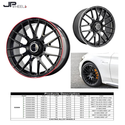 17 18 19 20 Inch AMG GTS Rims Wheels For Mercedes Benz C Class CLA CLS SL C 180 200 250 300 Custom Car Alloy Wheels Rims #02009