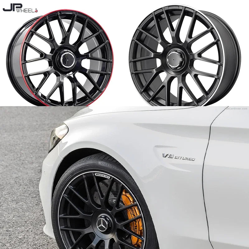 17 18 19 20 Inch AMG GTS Rims Wheels For Mercedes Benz C Class CLA CLS SL C 180 200 250 300 Custom Car Alloy Wheels Rims #02009